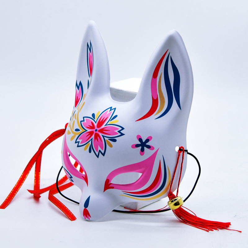 Japanese Fox Kitsune Cosplay Mask