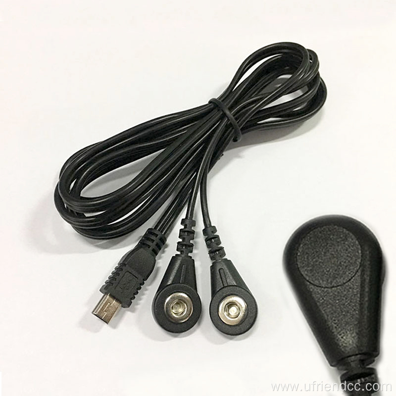 Medical ECG sanp cable electrode lead wire