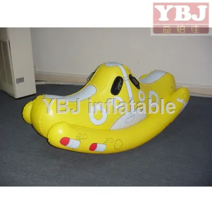 YBJ inflatable airplane toy/inflatable lake toys/inflatable toys