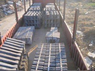 Dia 4m Cement Castings Mill Lining System With HRC50 Hardne