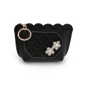 Small flower PU coin purse