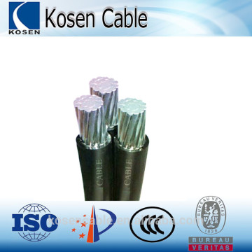 Duplex Triplex Quadruplex power cable ABC Aerial Bundled Cable