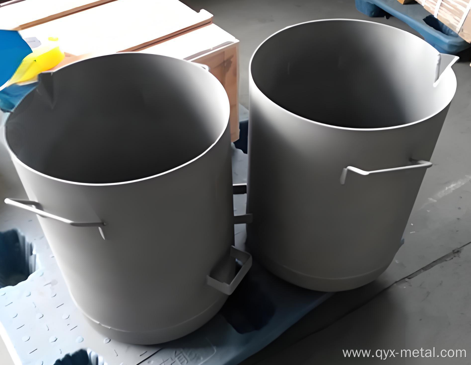 TA2 Titanium Barrels For Precious Metal Refining Barrels