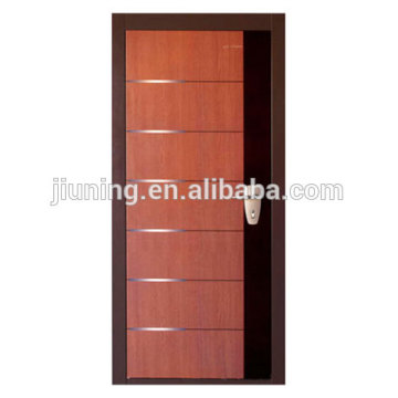 007 Steel Wood Door interior Modern Wood Door Designs door