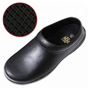 oil and acid resistant anti slip chef safety shoes