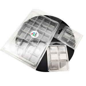 4 6 24 Cavity Wax Melt Clamshell Packaging