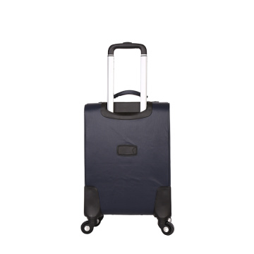 OEM available black PU airport luggage for travel