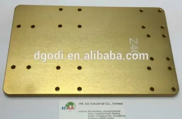 Best adhensive metal plate with company logo /Embossed brass plate