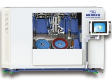 High Speed Disc Brush Drilling and Tufting Machine