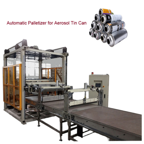 Tin Cans Packing Automatic Small Palletizer For Tin Cans Packing Manufactory