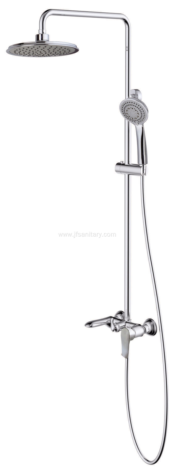 Shower Faucet Set With Tub Shower Brass