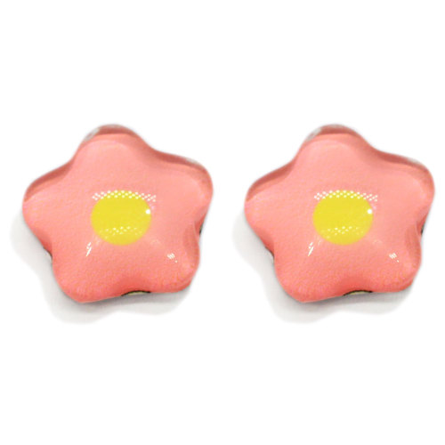 17mm 3D Fridge Magnet Resin Flower Stickers Cartoon Board Magnet in Bulk