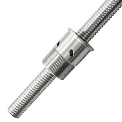C5 Precision 8mm 10mm 16mm Ball Screw 0802 CNC Lead Screw 600mm Ball Screw 1605 CNC Ball Recirculation Screw
