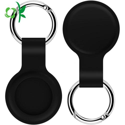 Silicone Anti-Scratch Protective Cover Keychain Ring