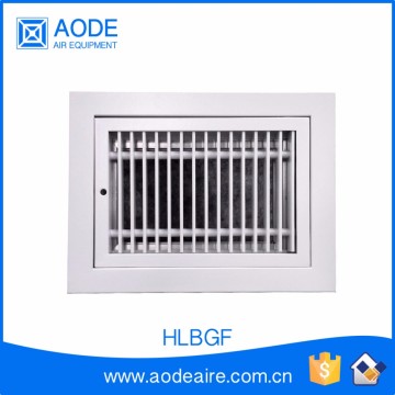 Aluminium air linear grille diffuser with filter for industrial ventilation system, HLBGF hinged return air grill