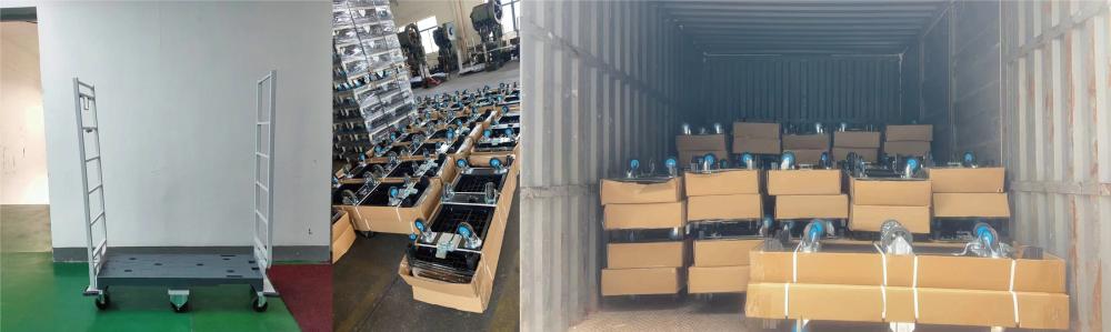 1000 U Boat Trolley Were Shipped To Singapore From The Malltek Factory