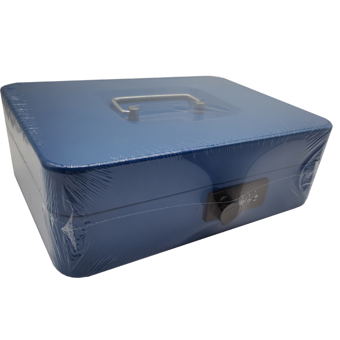 Middle Metal Cash Box with Combination Lock