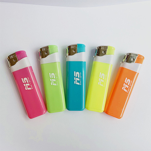 Printing Logo of Disposable Small Shuangyuan Lighter