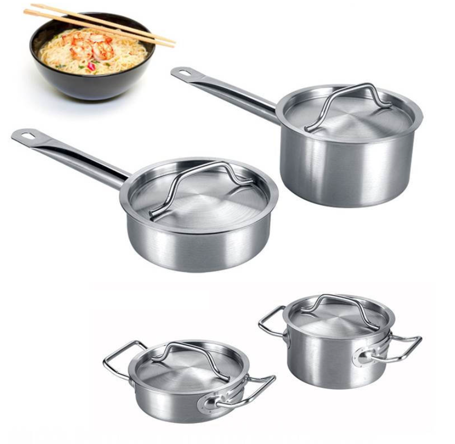 Multipurpose household stainless steel sauce pot