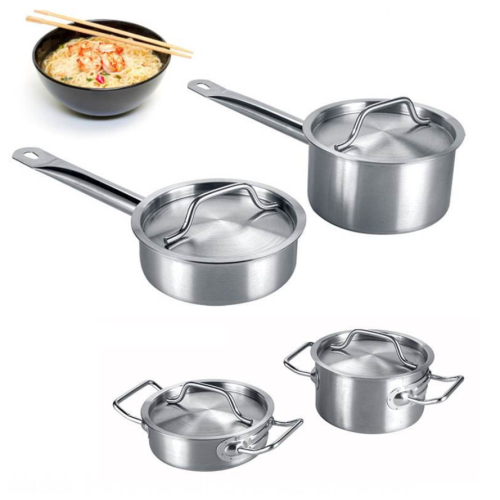 Multipurpose household stainless steel sauce pot