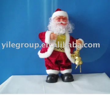 santa claus with bell