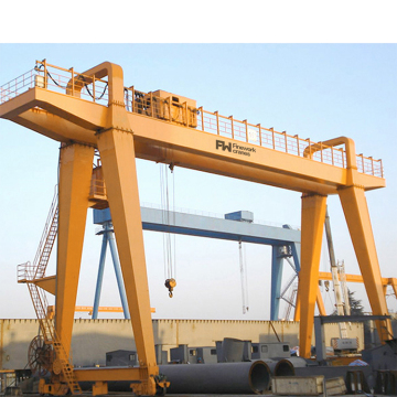 Customized 50 Tonne Mobile Gantry Crane for Hydropower Stations