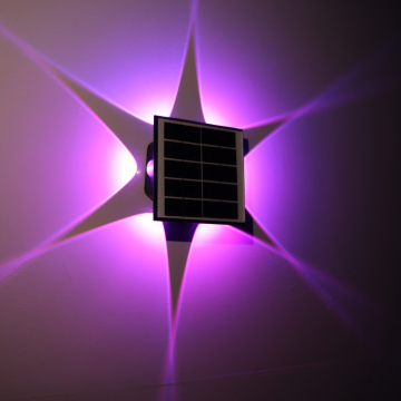 LED Solar Flame Decoration Light - Waterproof IP65 Outdoor Wall Lamp