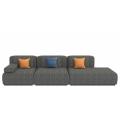 Conjunto de sofá modular da sala de estar de luxo