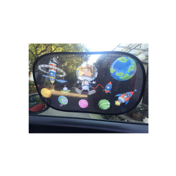 Autoschirme für Kinder - Einhorn schwarze Parasole, 2 Stück, 51 x 31 cm, Zelte für Sonnenschutz im Freien UV -Strahl