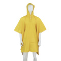 100% waterproof PVC polyester poncho raincoat