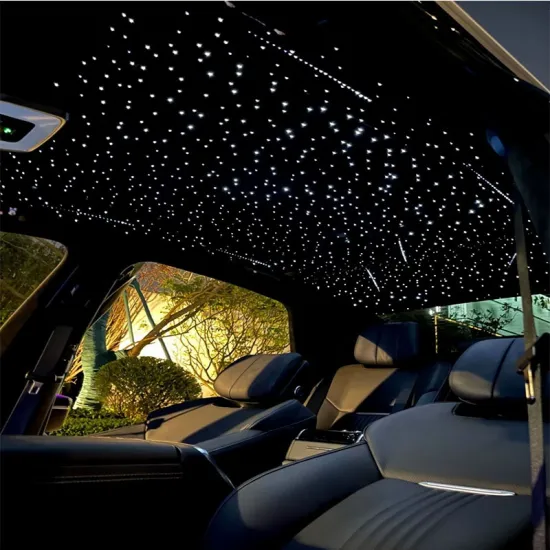 Color Changing Fiber Optic Light Car Roof Kit with Plastic Fibre and Projector