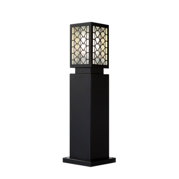 Modern Waterproof Solar Bollard Light with Zigbee Connectivity
