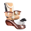 Silla de spa de pedicura de cuero de diseño ergonómico