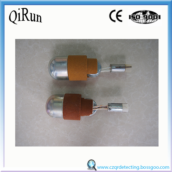 Sonda compuesta 2-en-1 para fundir acero