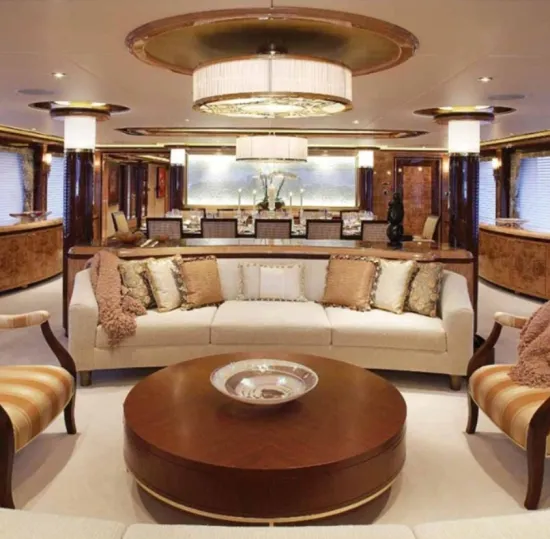 Crystal chandelier for hotel suite