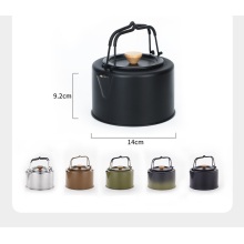 Black Outdoor Boiling Kettle 1000ml