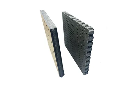 Ceramic aluminum sound absorbing panel