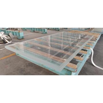 Panel de piscina acrílica de fundición de cristal transparente