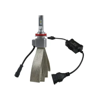 MACAR Fanless Copper Strip T10 High Brightness ZES Chips 6000LM 40W LED Car Bulb H9 H8 H11 Headlights