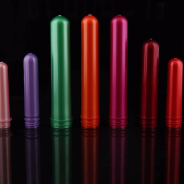 Custom specifications colors PET cosmetic bottle preform