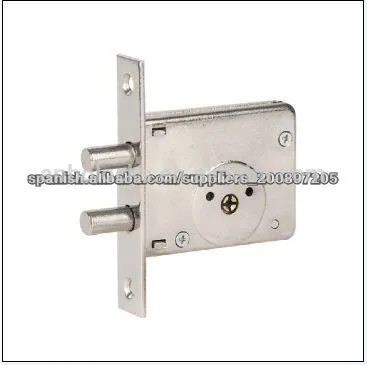 mortice 2 rods deadbolt lock body with cross key