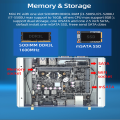 Dual Lan Mini Desktop PC with 2*RS232 Port