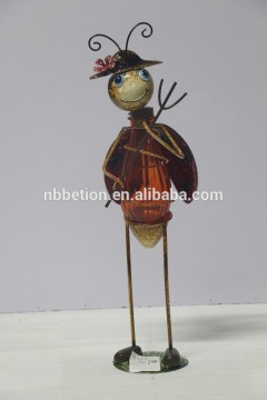 solar garden light outdoor decorative metal animal solar light