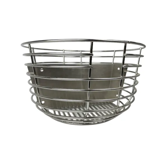 Stainless Steel Charcoal Basket for putting the charcoal with a Flap