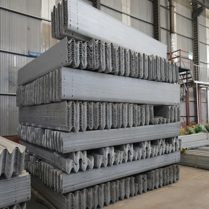 Steel Two Waves Highway Guardrail