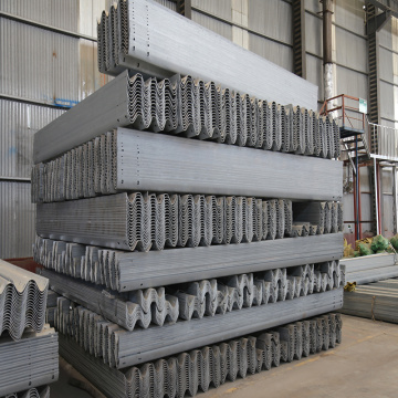 Steel Corrugated W Beam Highway Guardrail