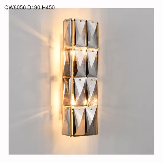 modern crystal wall lamp bedside chandelier