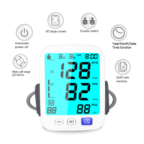 Blood pressure machine with pulse oximeter