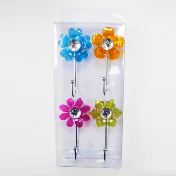 Beautiful colorful sunflower design bathroom hook