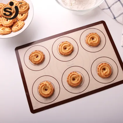 China Manufacture Large Size 20 Circle Silicone Baking And Pastry Tools